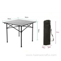 Outdoor folding tables chairs camping meals beach camping